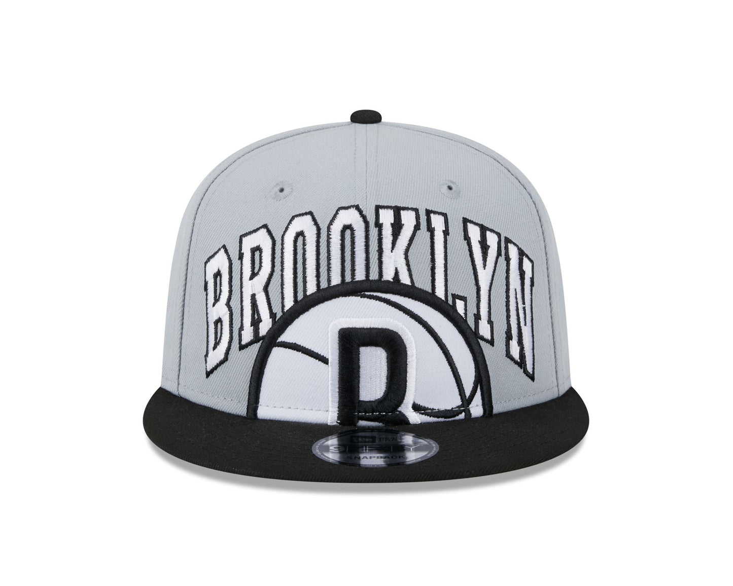 New Era Mens NBA Authentics 9Fifty Cap ~ Brooklyn Nets Tip-Off grey