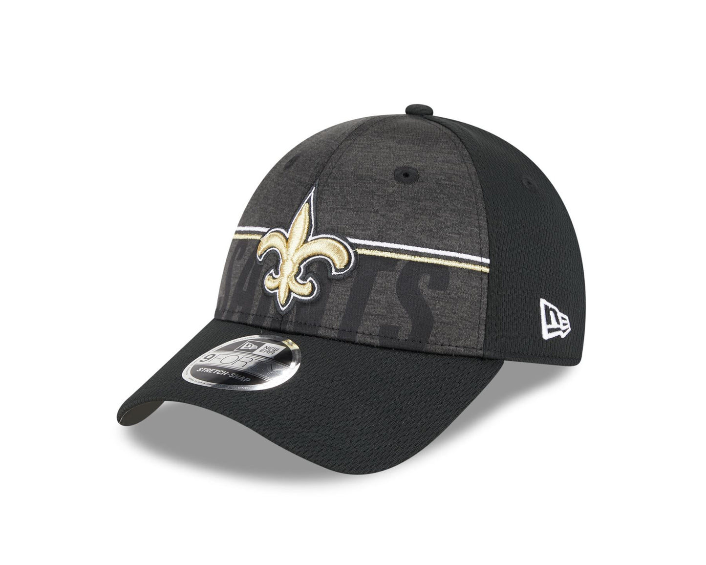 New Era Mens 940SS NFL Training Adjustable Cap ~ New Orleans Saints Black
