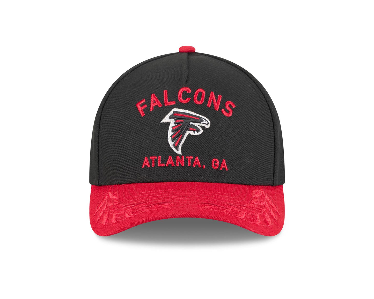 Atlanta Falcons NFL Draft 9Forty Mid Crown A-Frame Adjustable Cap