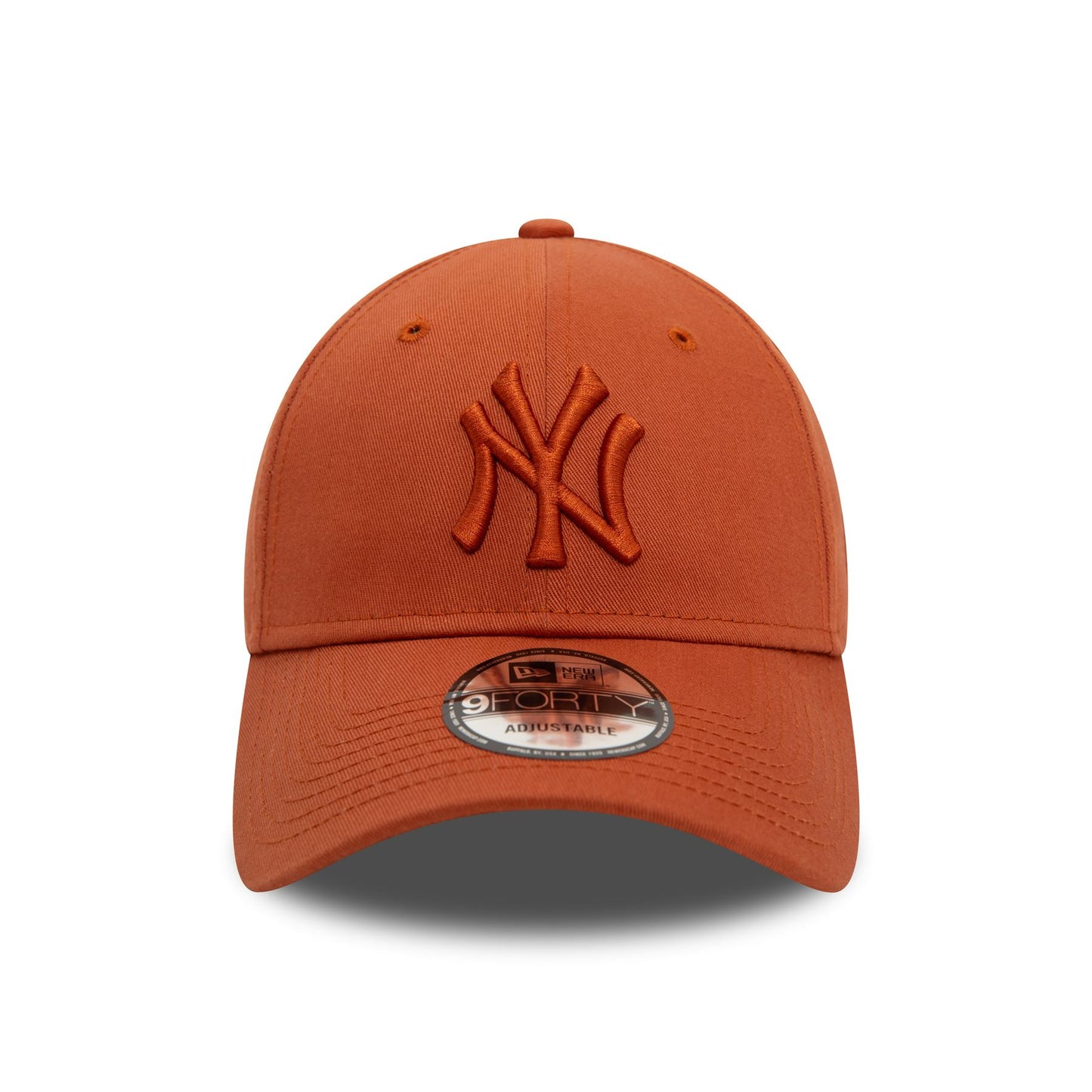 New Era Mens League Essential 9Forty Cap ~ New York Yankees rust