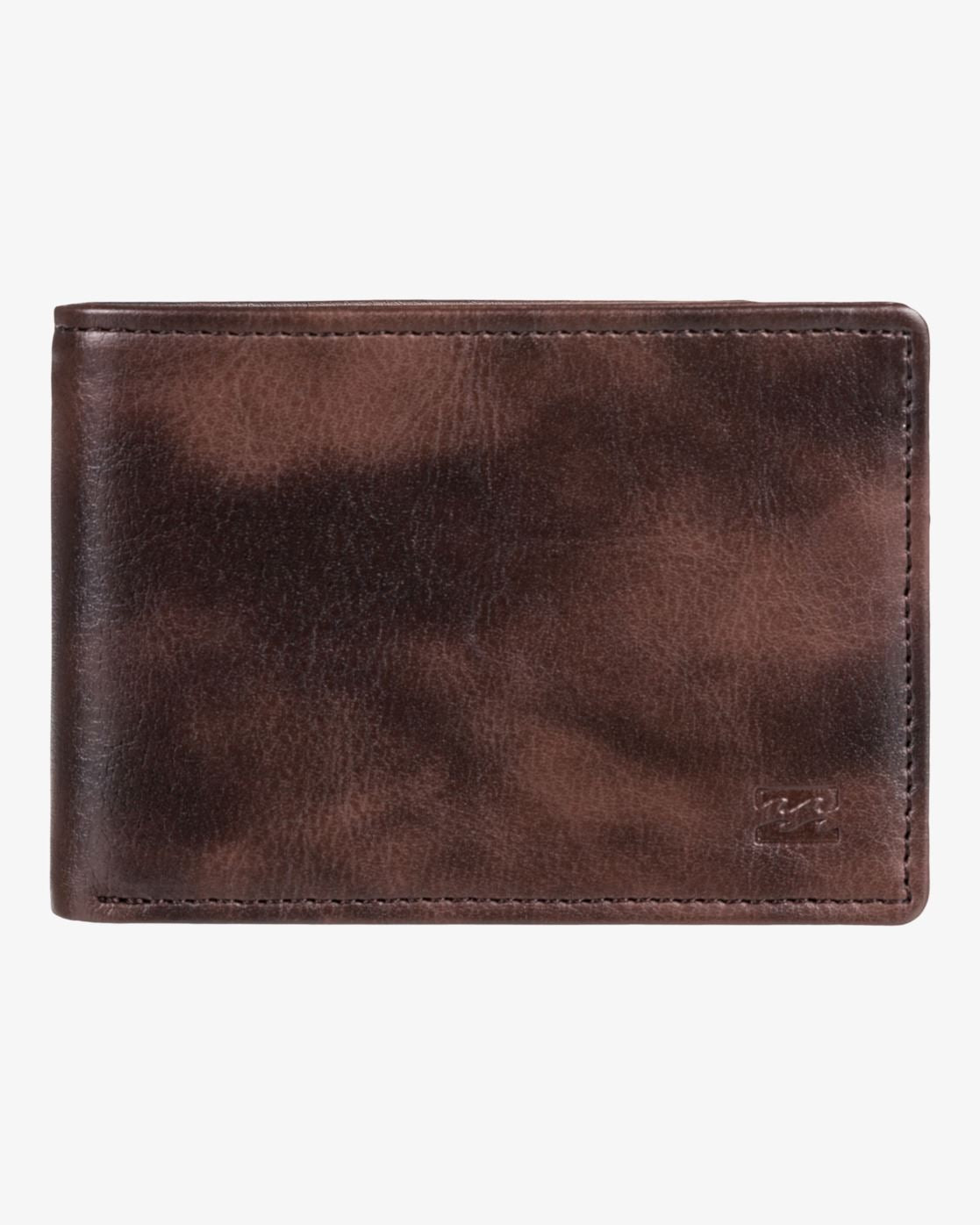 Billabong  Faux-Leather BrownTri Fold Wallet