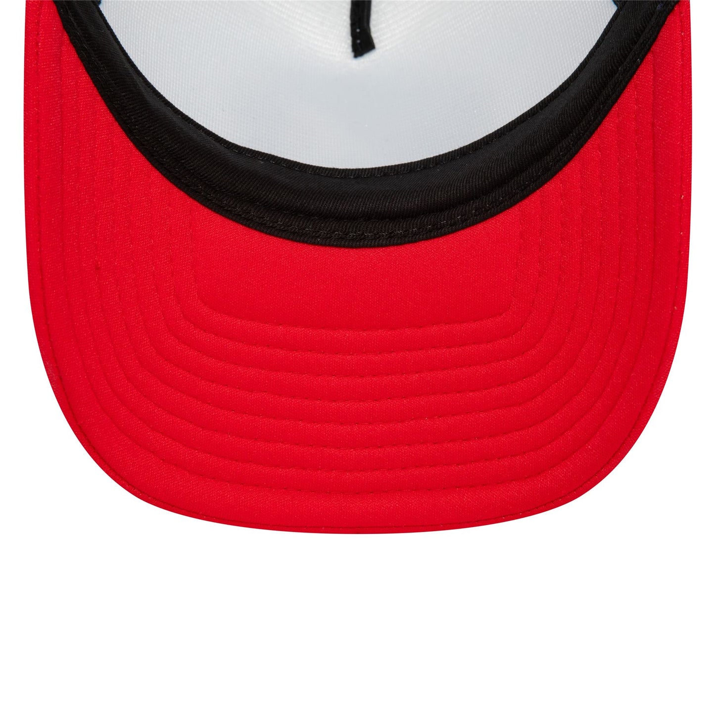 New Era Mens MLB Logo Trucker Cap ~ Atlanta Braves red