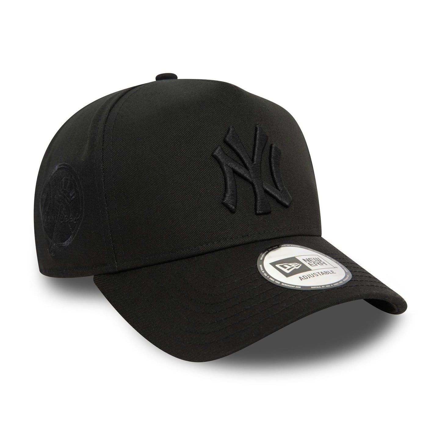 New Era Mens Monochrome E-Frame Cap ~ New York Yankees black