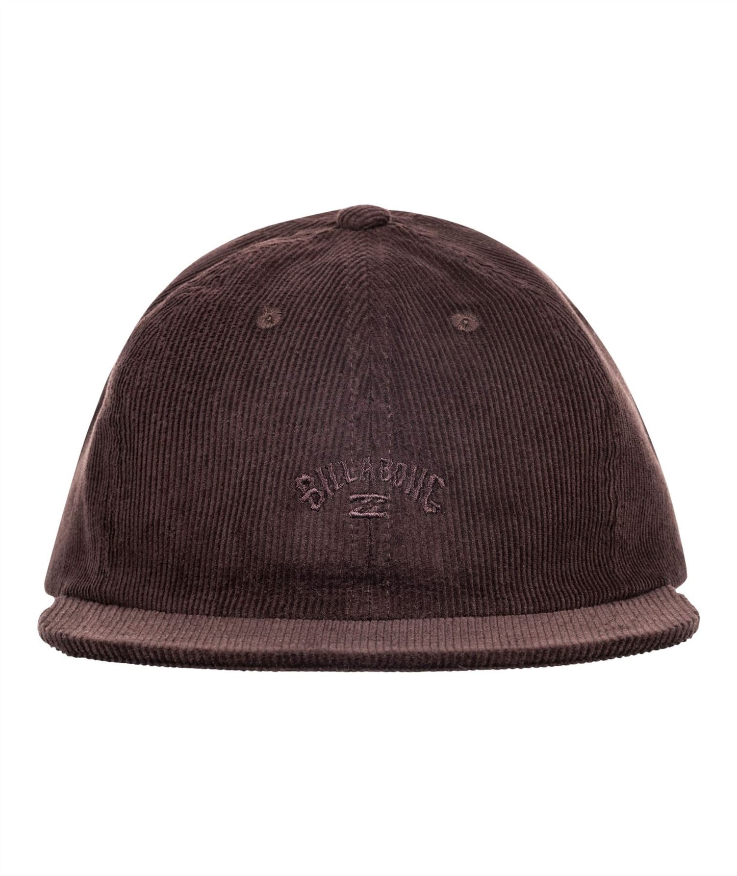 Billabong Men's Adjustable Cord Cap ~ Bad Dog dark brown
