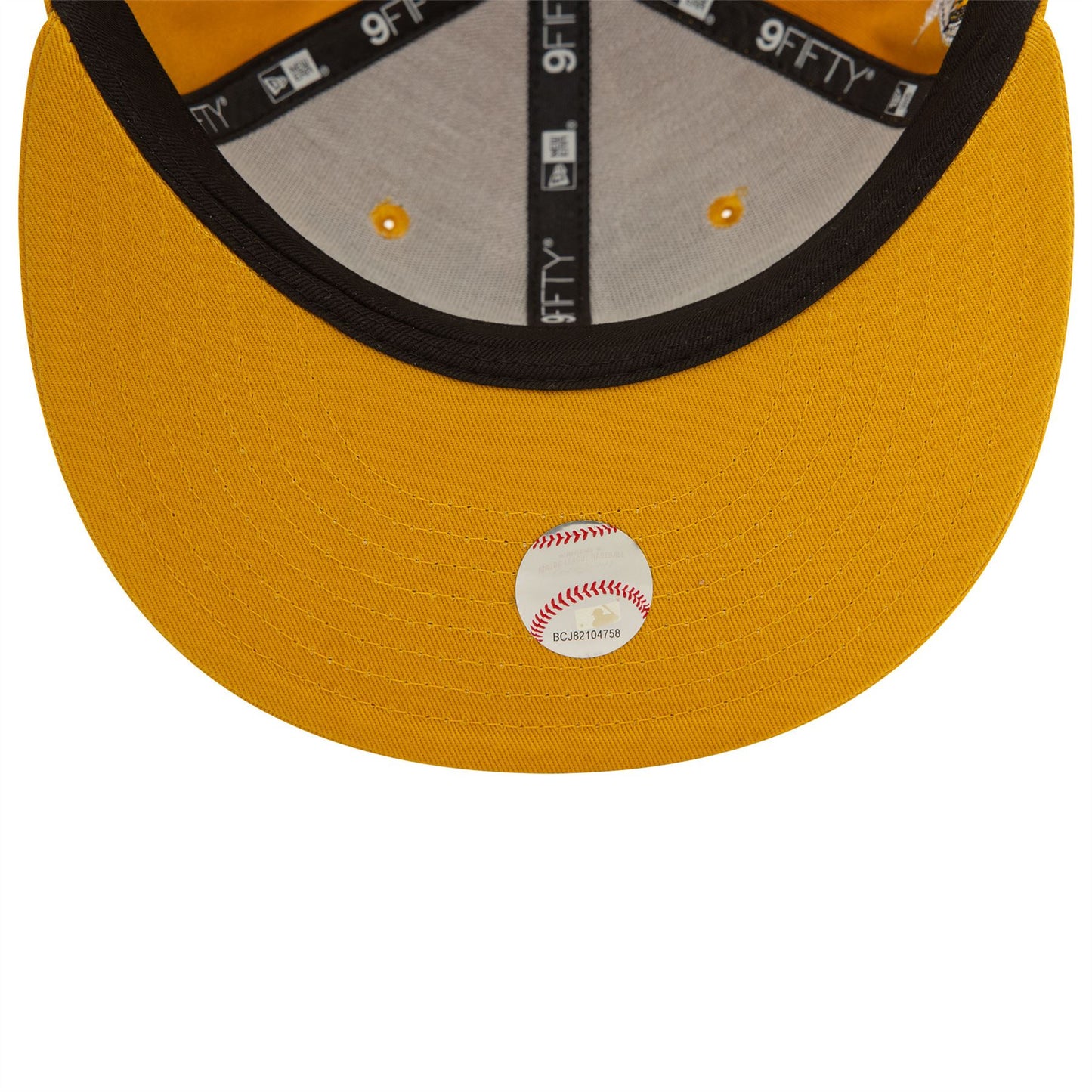 Detroit Tigers Wordmark Patch Dark Yellow 9FIFTY Cap