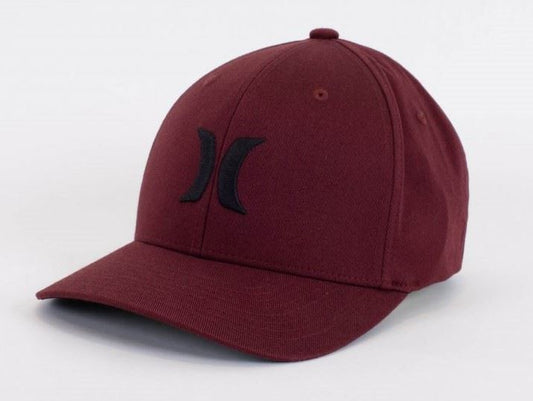 Hurley Cap One And Only Mens Flexfit Cap Burgundy