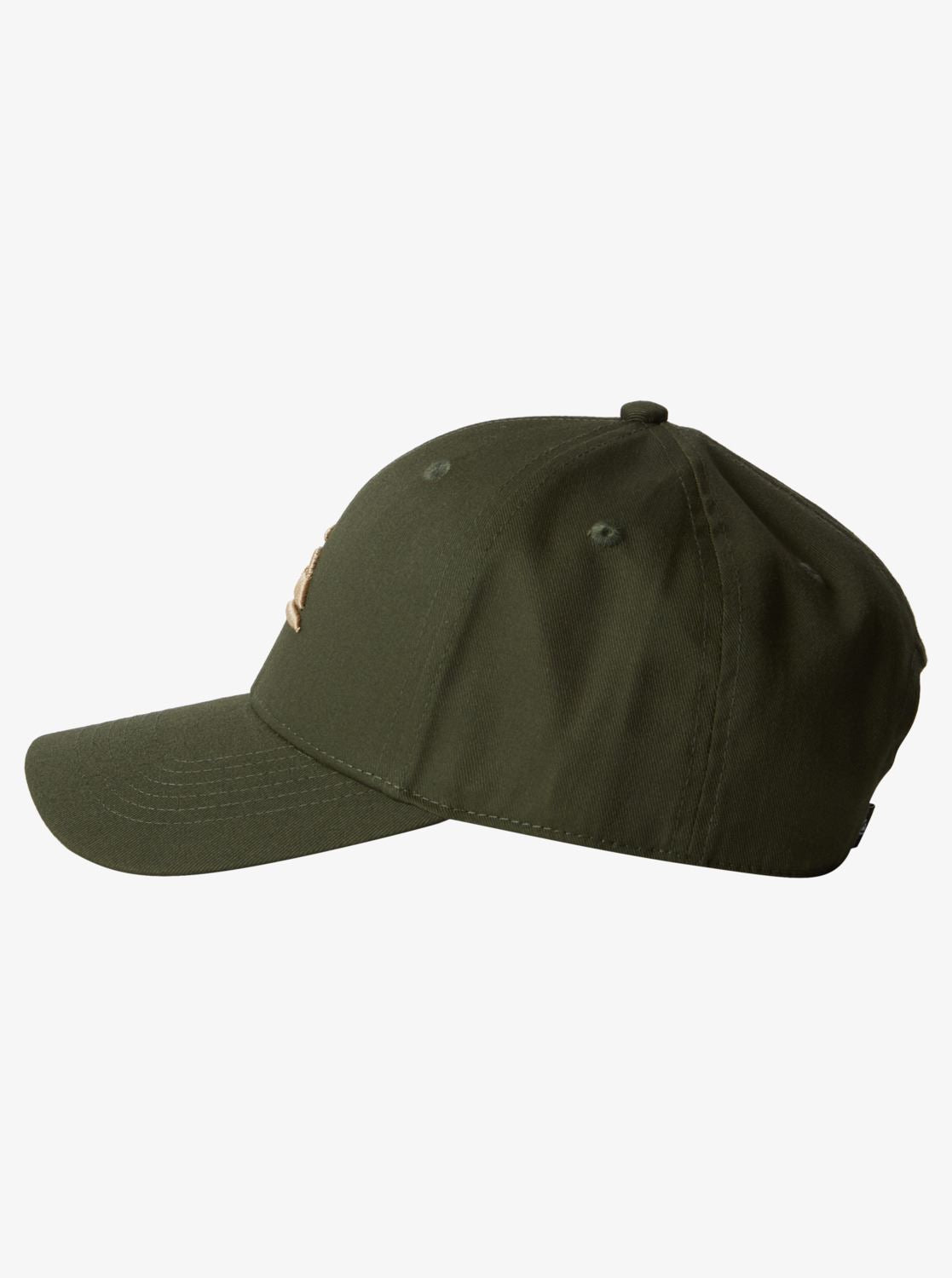 Quiksilver Mens Curve Snapback Cap ~ Decades green