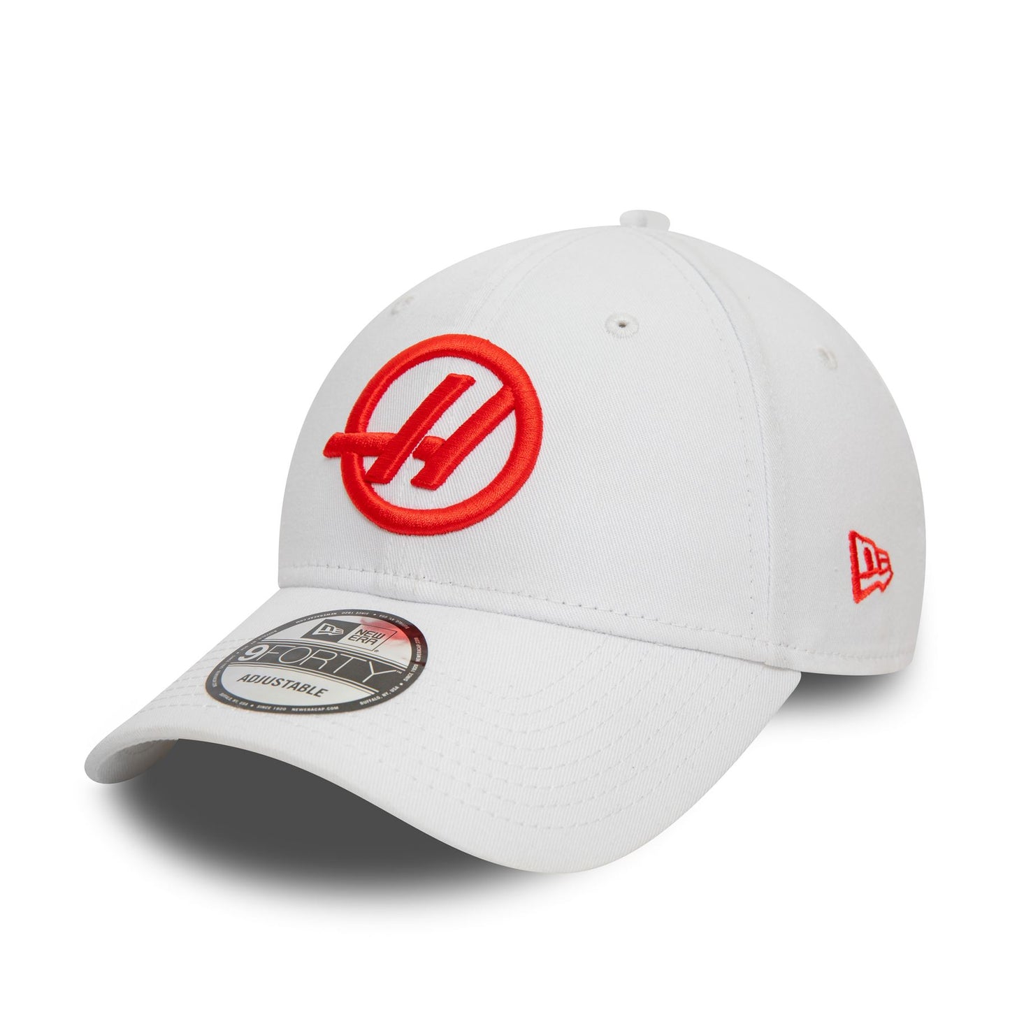 New Era Mens 9Forty Essential Cap ~ Haas F1 white