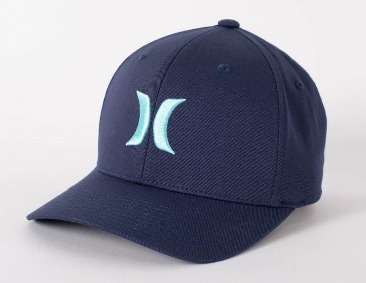Hurley Cap One And Only Mens Flexfit Cap Blue