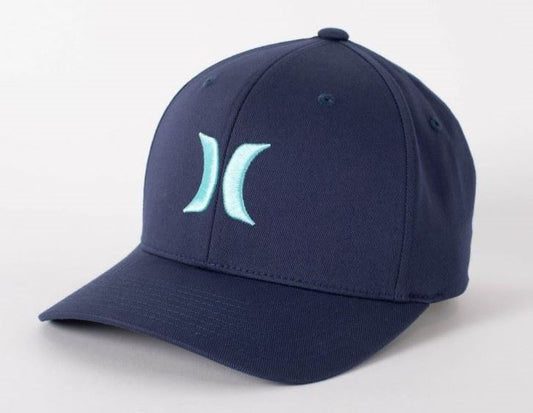 Hurley Cap One And Only Mens Flexfit Cap Blue