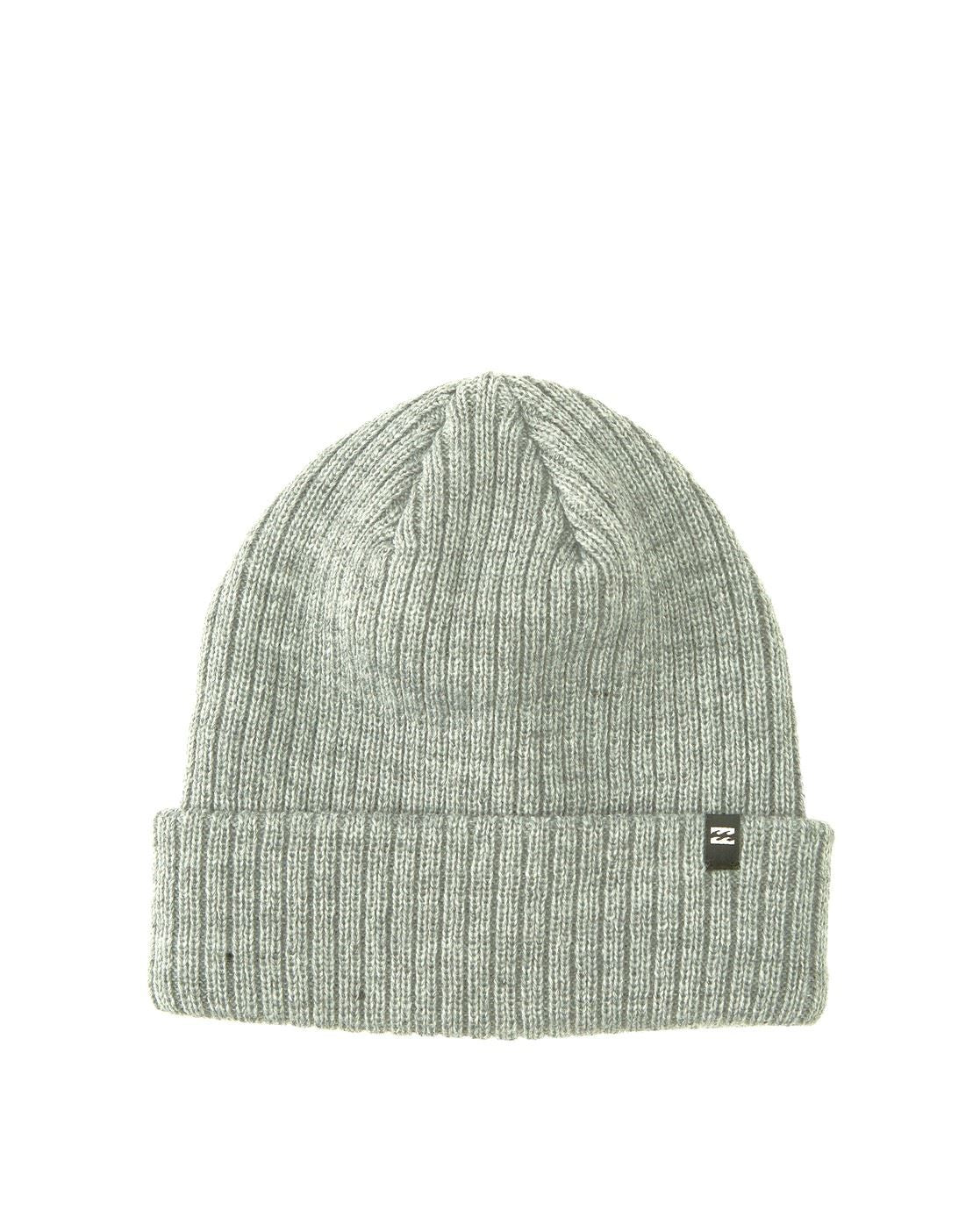 Billabong Mens Knitted Cuff Beanie ~ Arcade grey