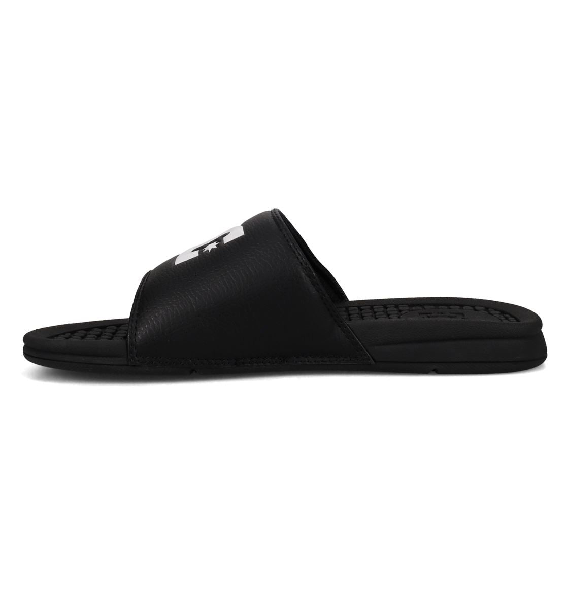 DC Shoes Bolsa Mens Slide Sandals Black White