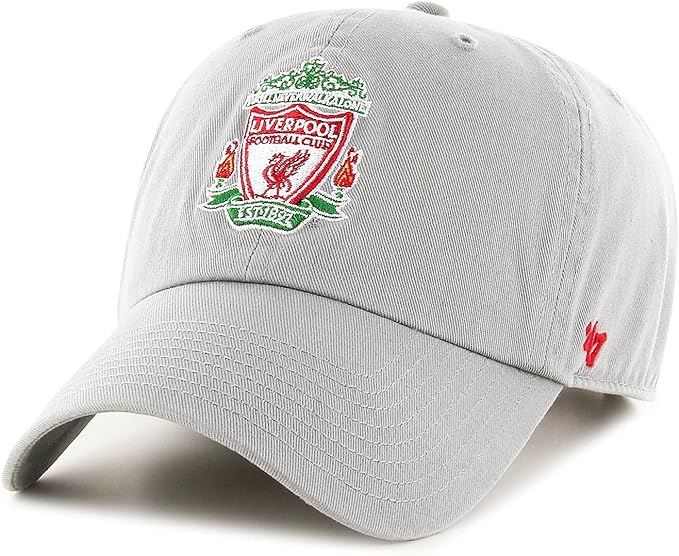 47 Brand Mens EPL Adjustable Clean Up Cap ~ Liverpool FC grey