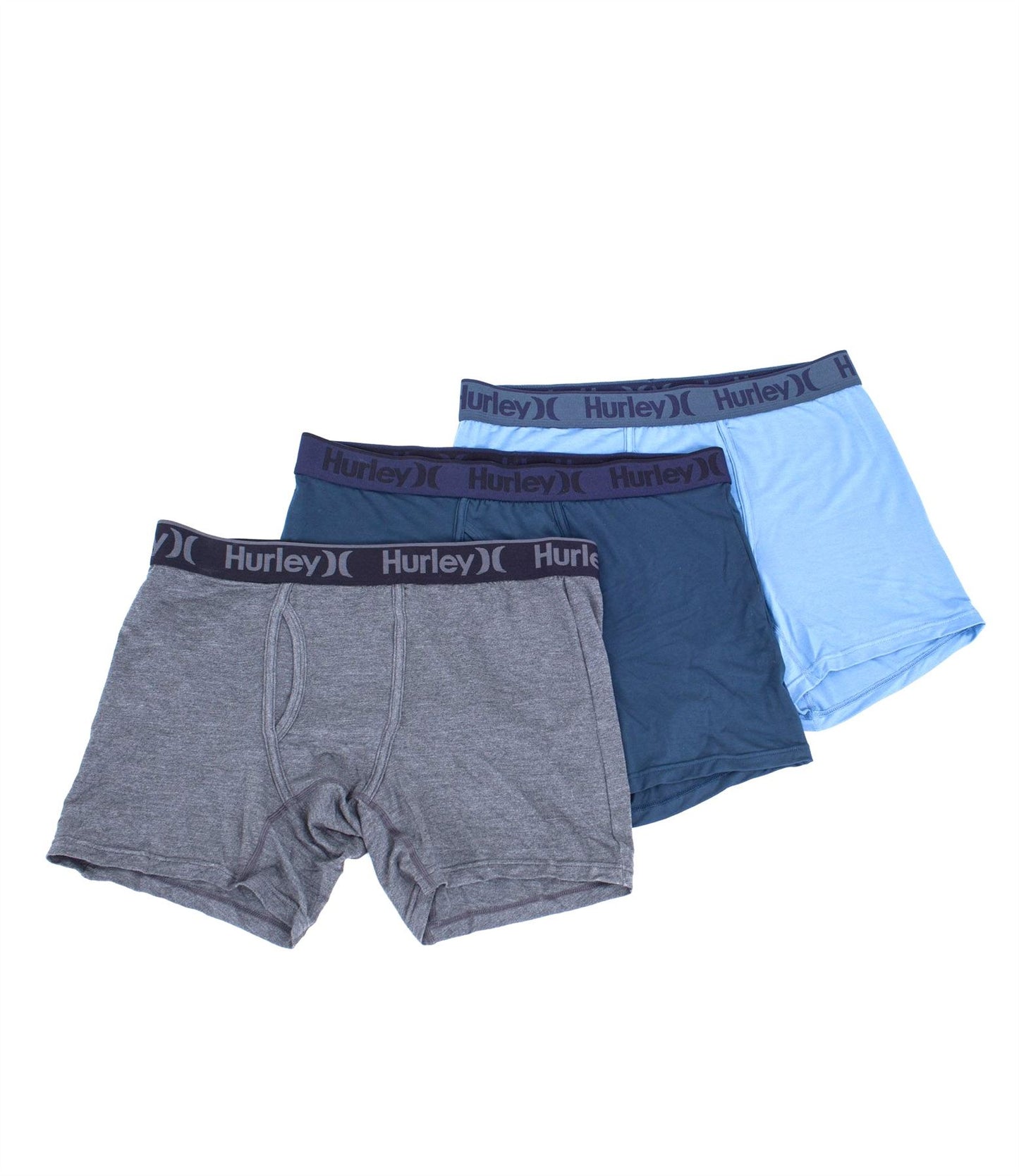 Hurley Supersoft 3 Pack Mens Boxer briefs