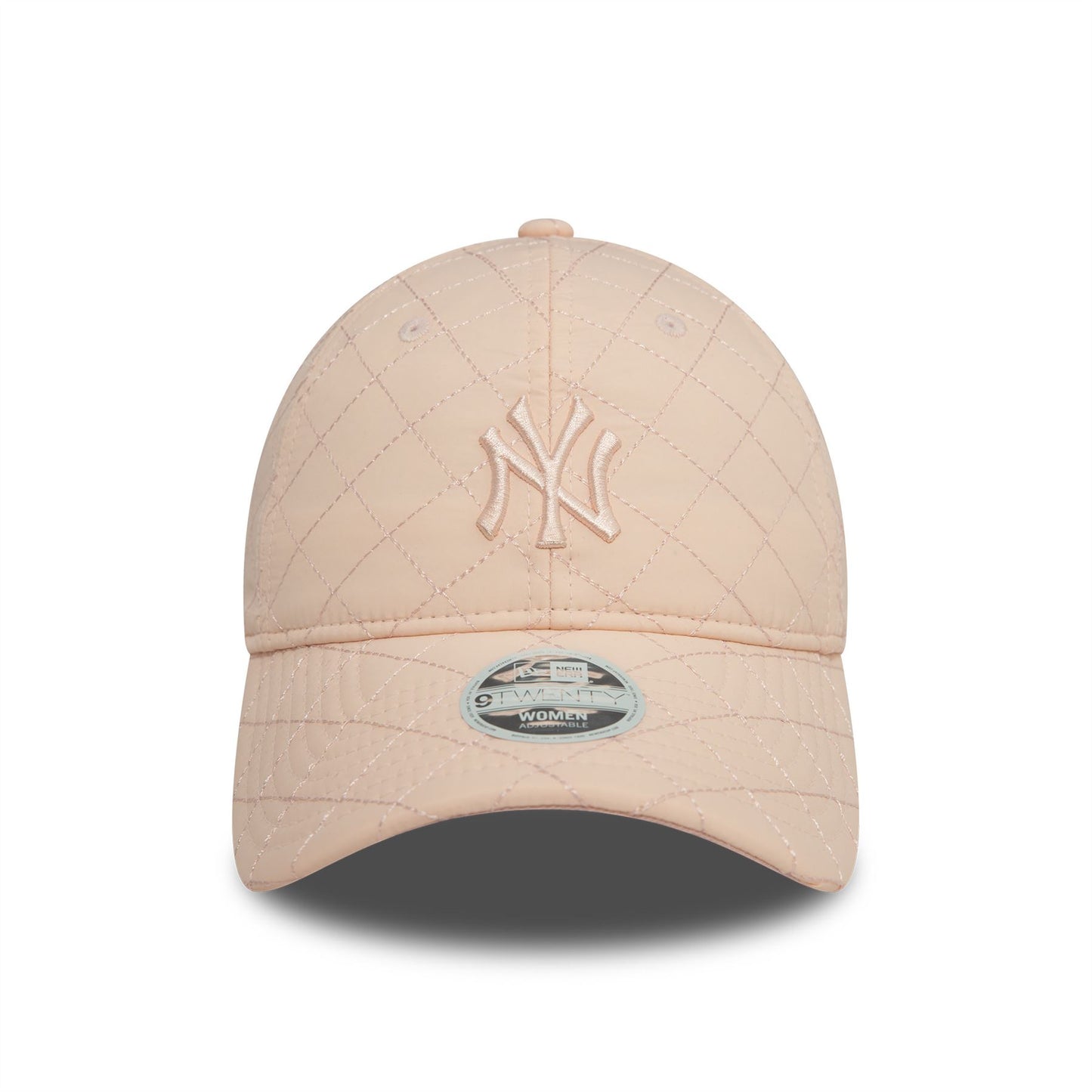 New York Yankees Womens Padded Pastel Pink 9TWENTY Adjustable Cap