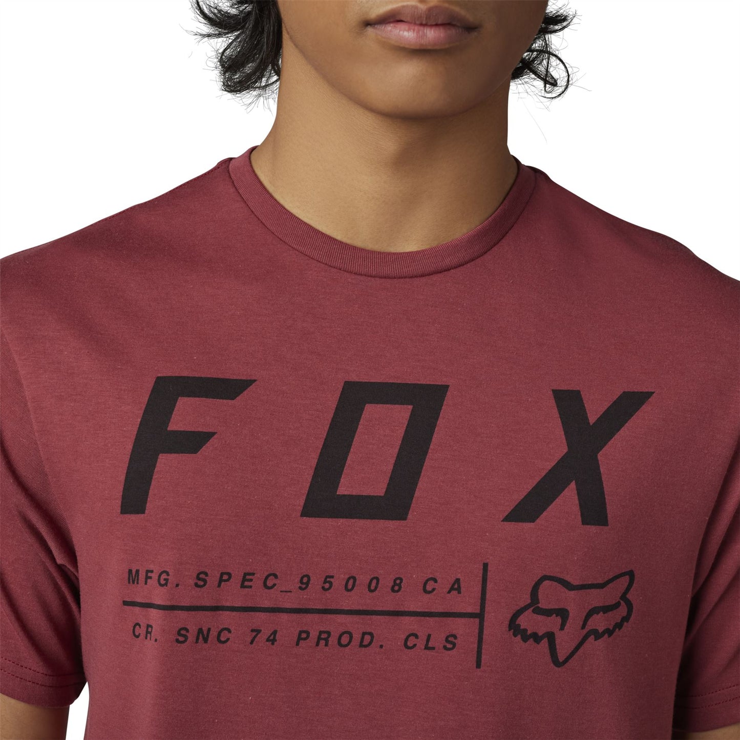 Fox Racing Mens SS Tech T-Shirt ~ Non Stop Scarlet