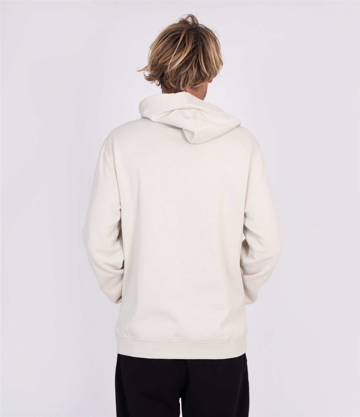 Hurley Men's Solid Pullover Hoodie ~ One and Only bone