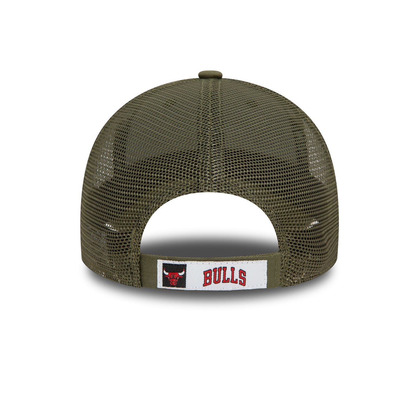 New Era Mens NBA 9Forty Trucker Cap ~ Chicago Bulls green