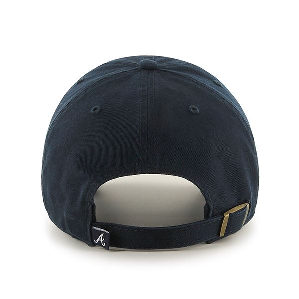 47 Brand Mens 6 panel Adjustable Clean Up  Cap ~ Atlanta Braves blue