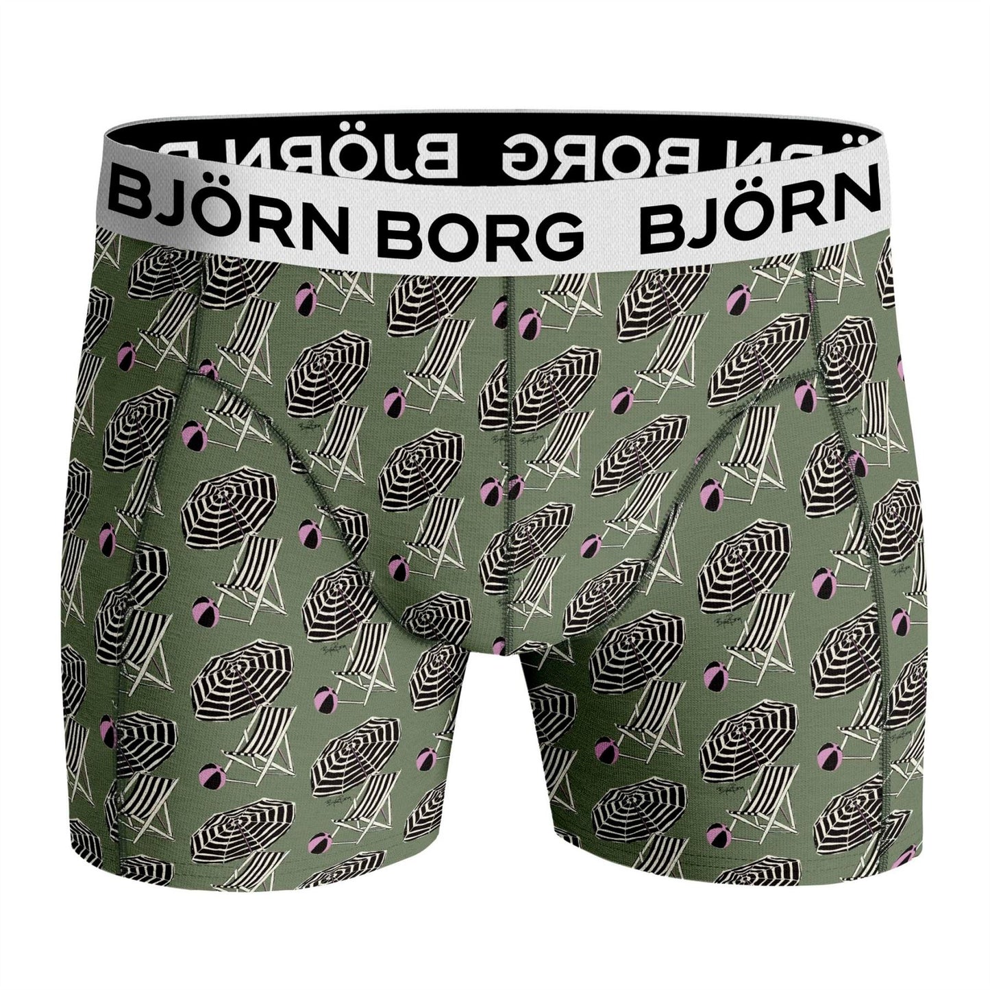 Bjorn Borg Boy's 2 Pack Boxer Briefs ~ Core Boxer MP001 green