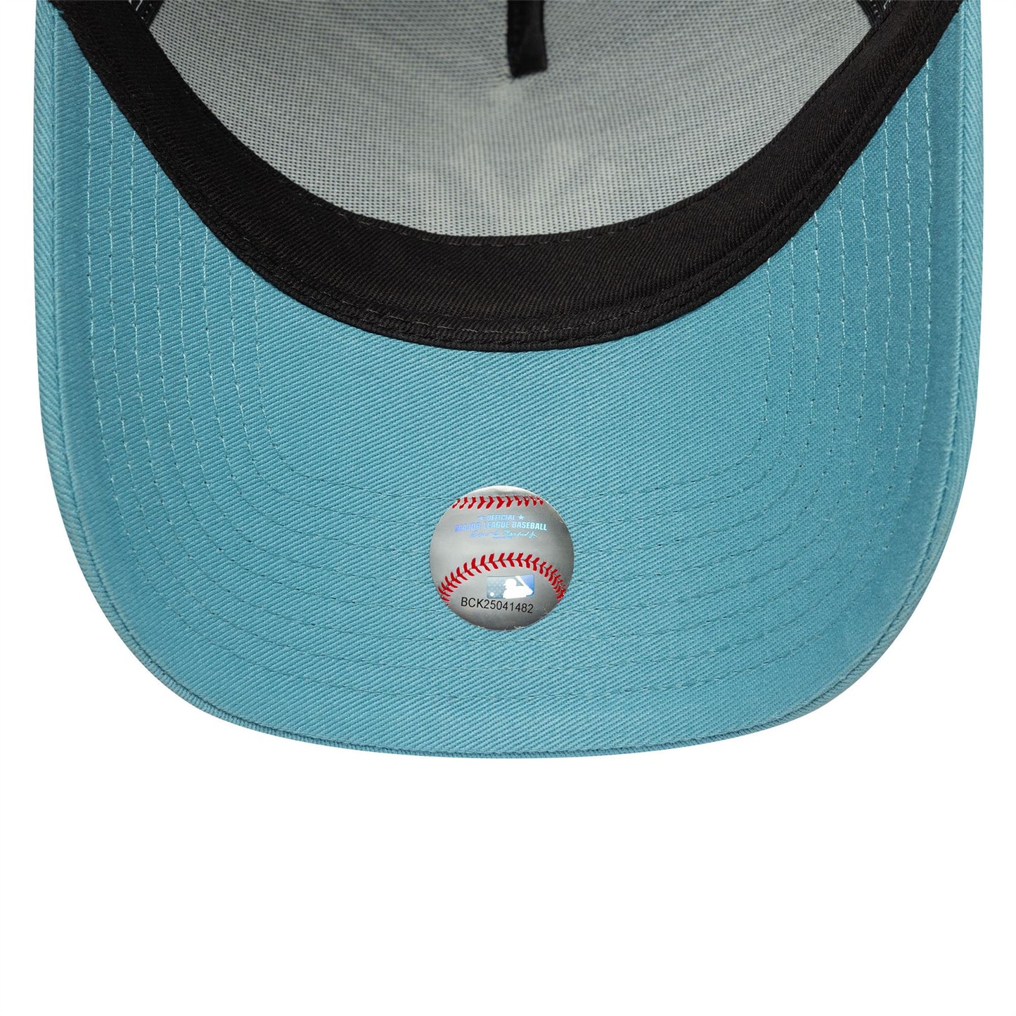 New York Yankees World Series Pastel Blue 9FORTY E-Frame Trucker Adjustable Cap