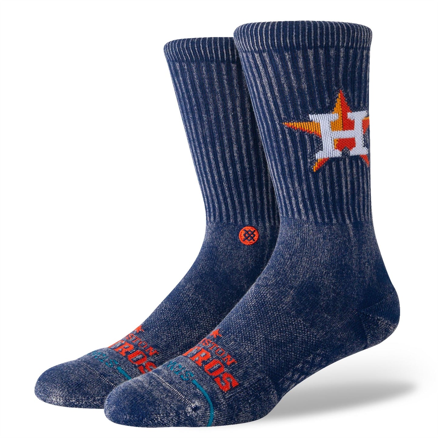 Stance Mens Crew Socks ~ Houston Astros navy