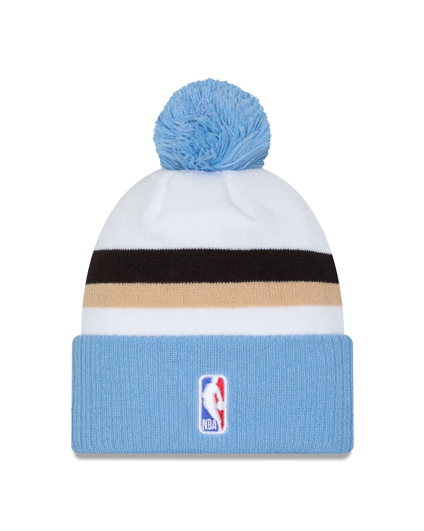 Atlanta Hawks Knitted New Era Bobble Cuff Beanie