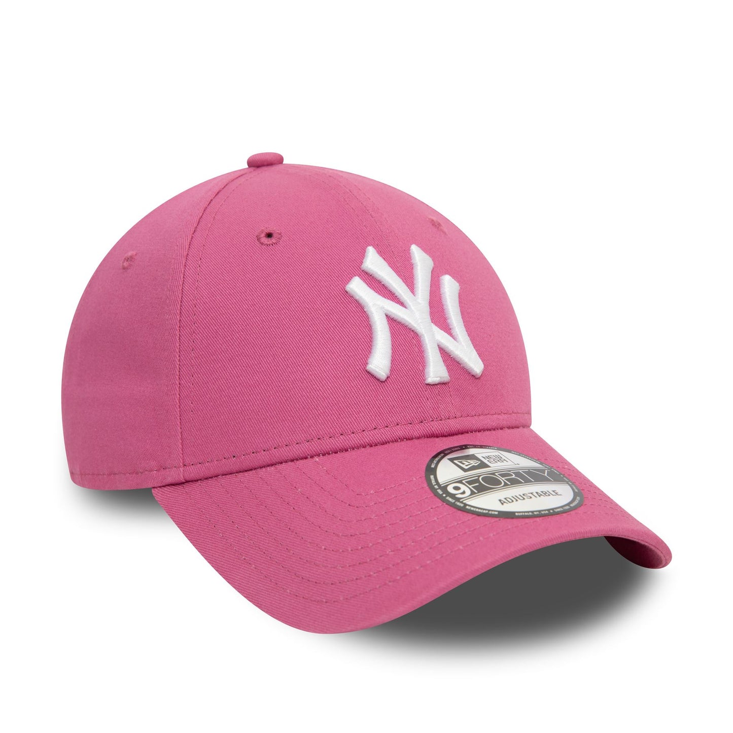 New Era Mens League Essential 9Forty Cap ~ New York Yankees dk pink