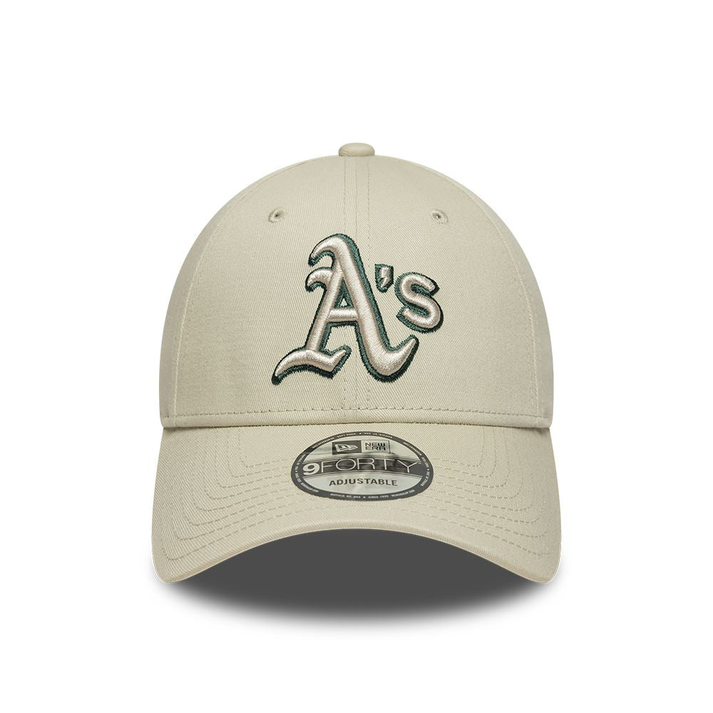 Oakland Athletics 9Forty Strapback Team Outline New Era Cap