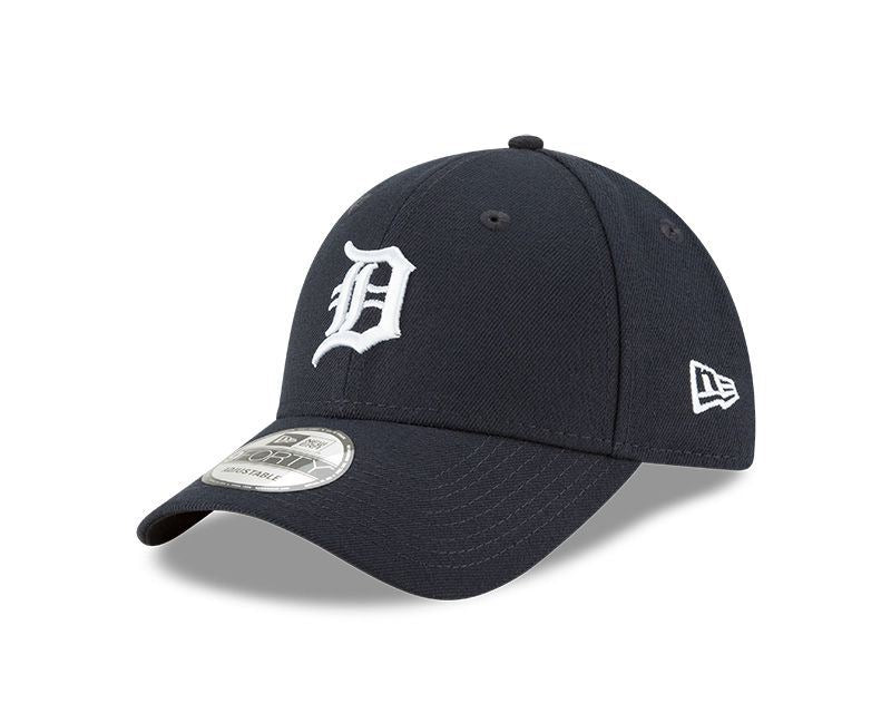 New Era 940 Adjustable League Cap ~ Detroit Tigers navy white