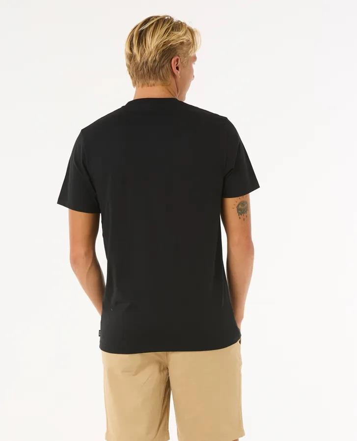 Rip Curl Surf Big Mumma Icon SS Mens T-Shirt Black