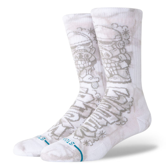 DJ Trooper White Stance Men's Crew Socks