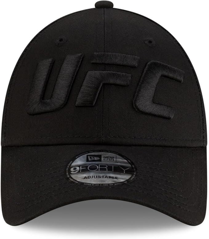 Ultimate Fighting UFC MMA Black 9Forty New Era Adjustable Cap