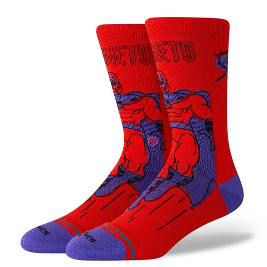 Magento Red Mens Crew Socks Stance