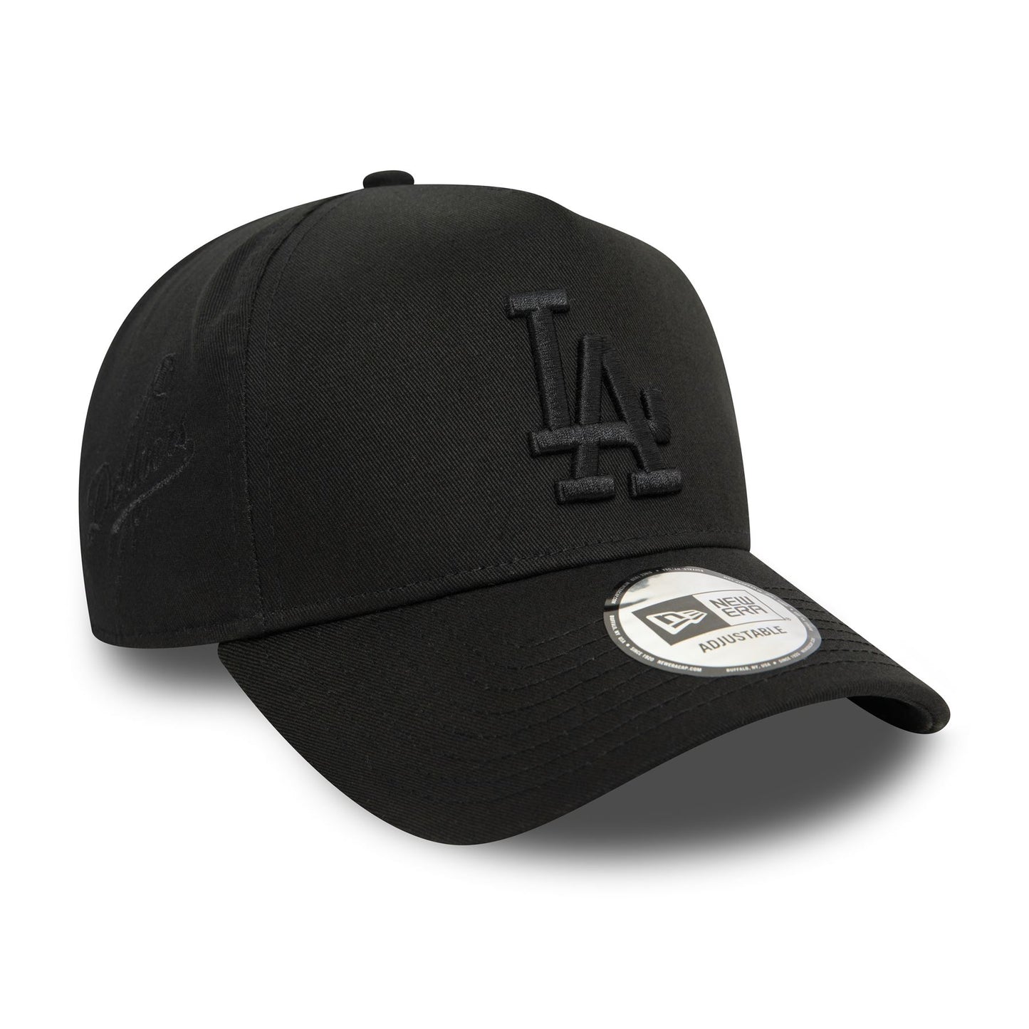 New Era Mens Monochrome E-Frame Cap ~ LA Dodgers black