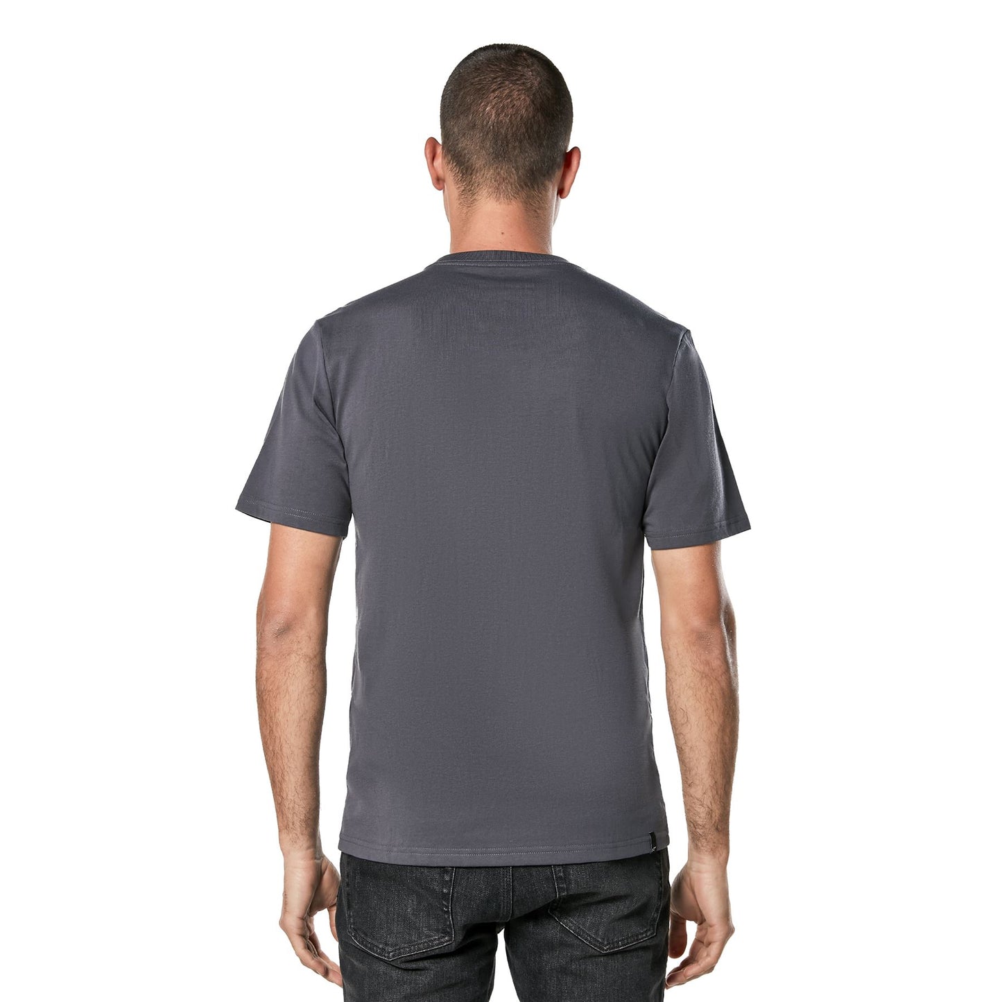 Alpinestars Mens Cotton SS T-Shirt ~ Ageless Shadow CSF charcoal black