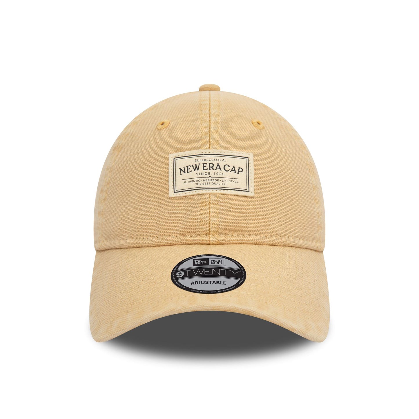 New Era Mens NE Canvas 9Twenty Cap ~ New Era brown