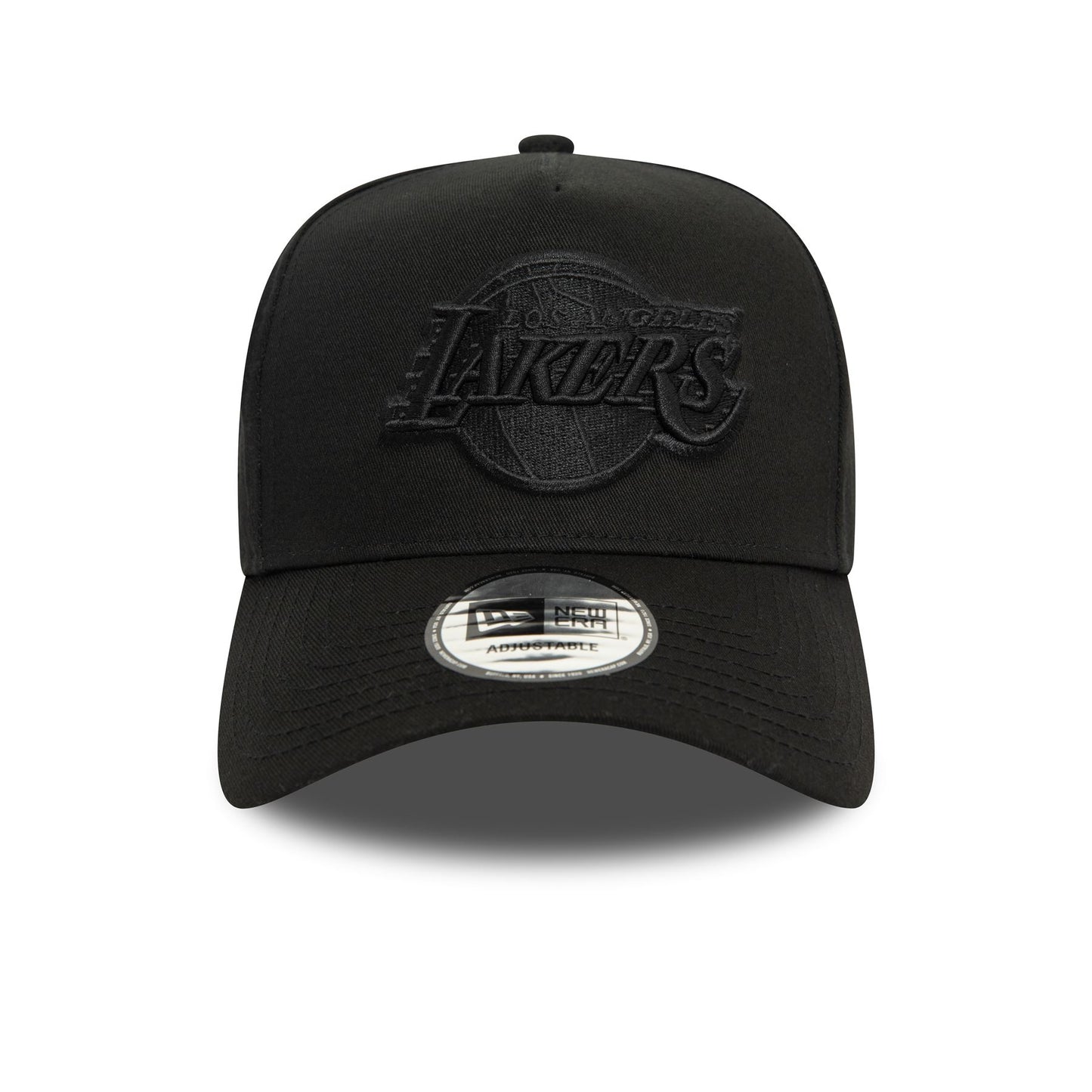 New Era Mens Monochrome E-Frame Cap ~ LA Lakers black