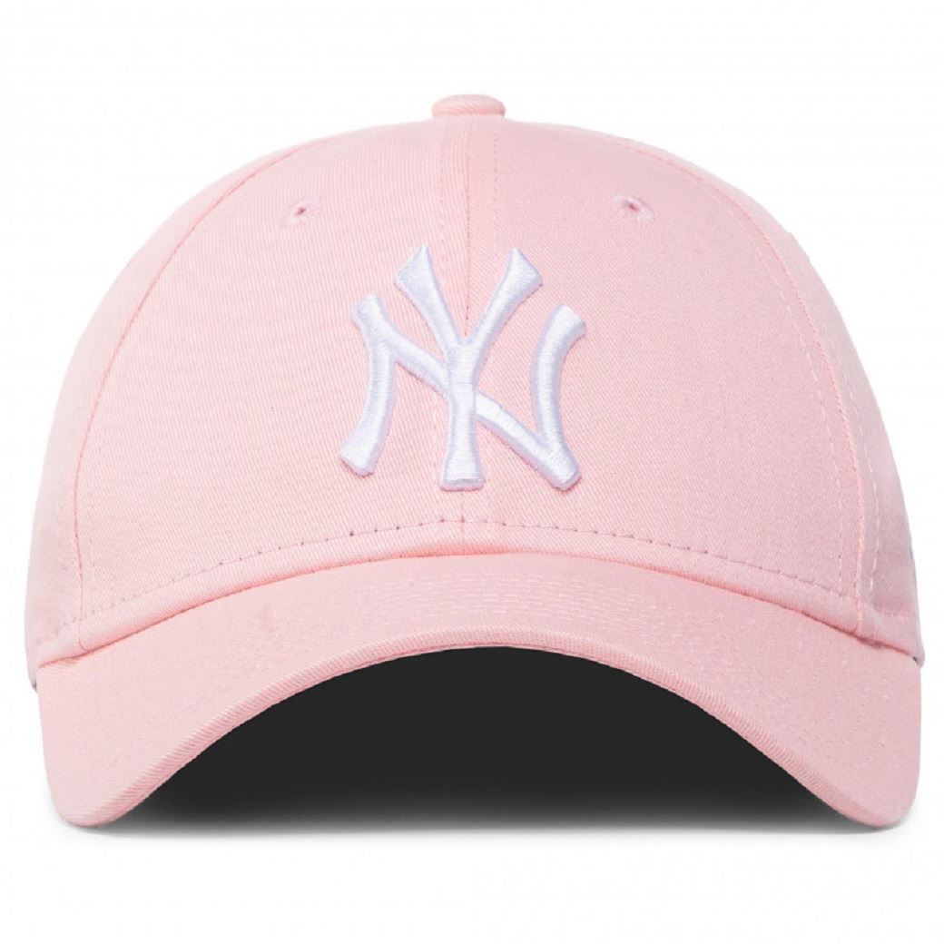 New Era Womens 9Forty Adjustable Curve Brim OSFA Cap ~ New York Yankees Pink