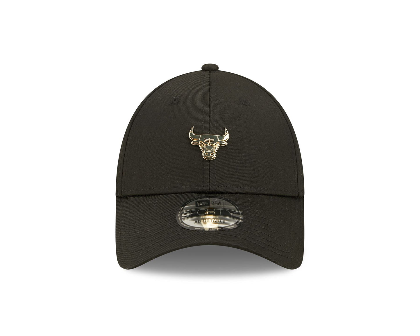 New Era Mens Pin 9Forty Cap ~ Chicago Bulls  black