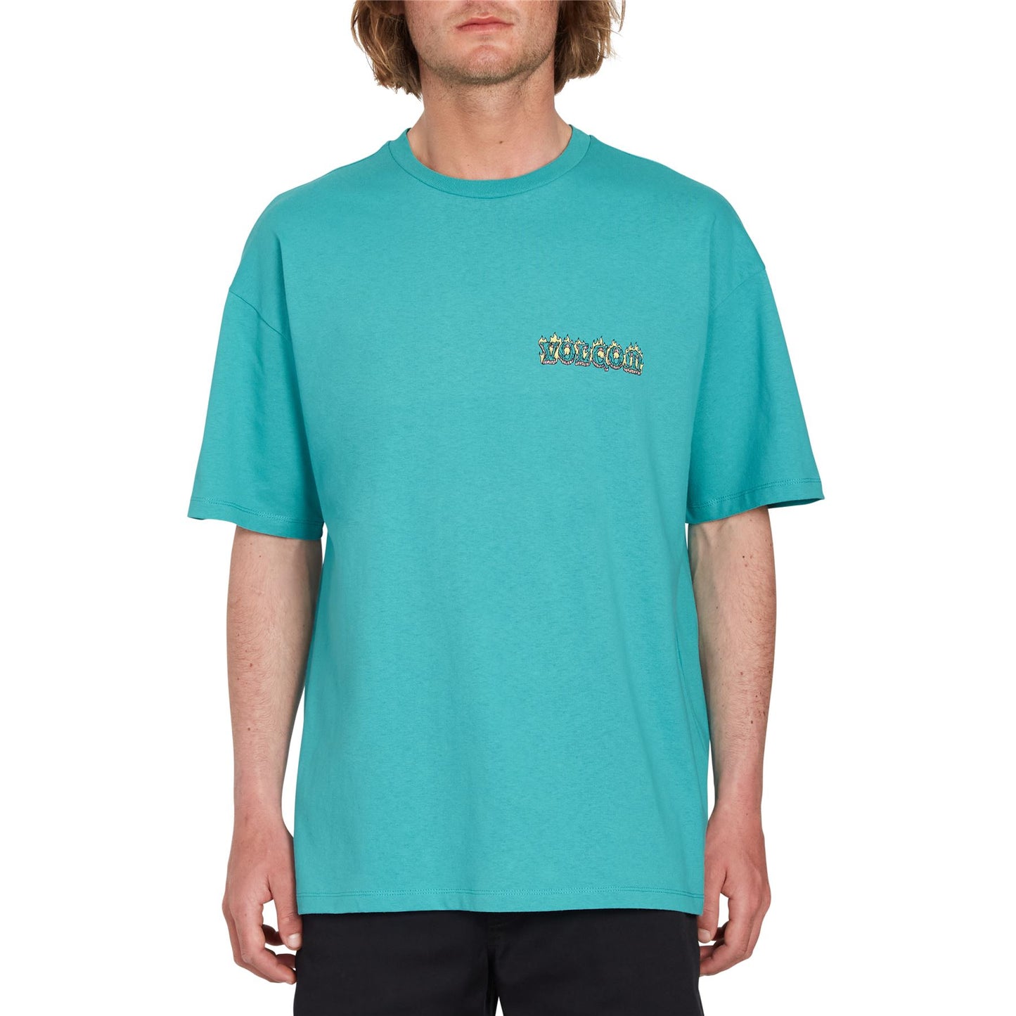 Volcom Cotton SS T-Shirt ~ Alstone teal