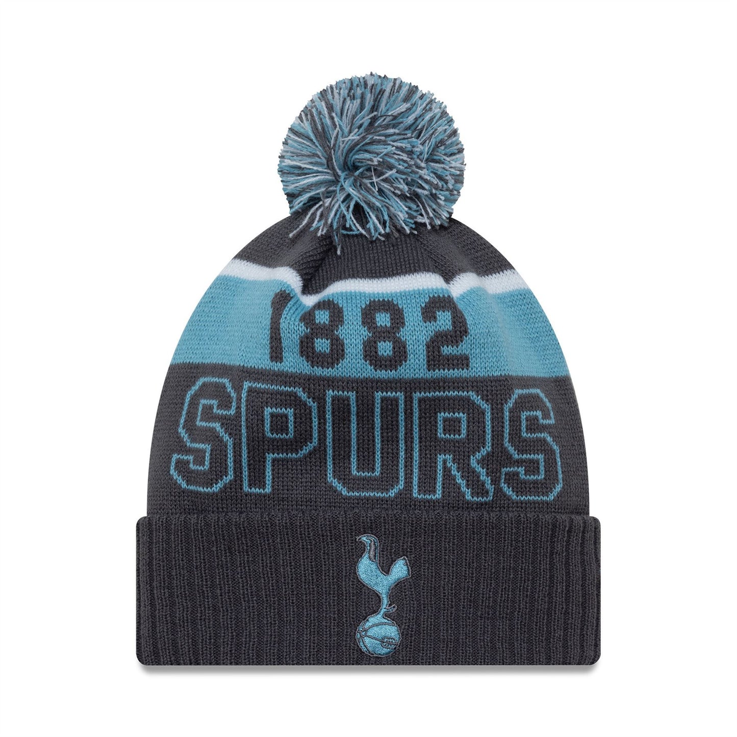 Tottenham Hotspur FC Dark Grey Sport Knit Beanie Hat