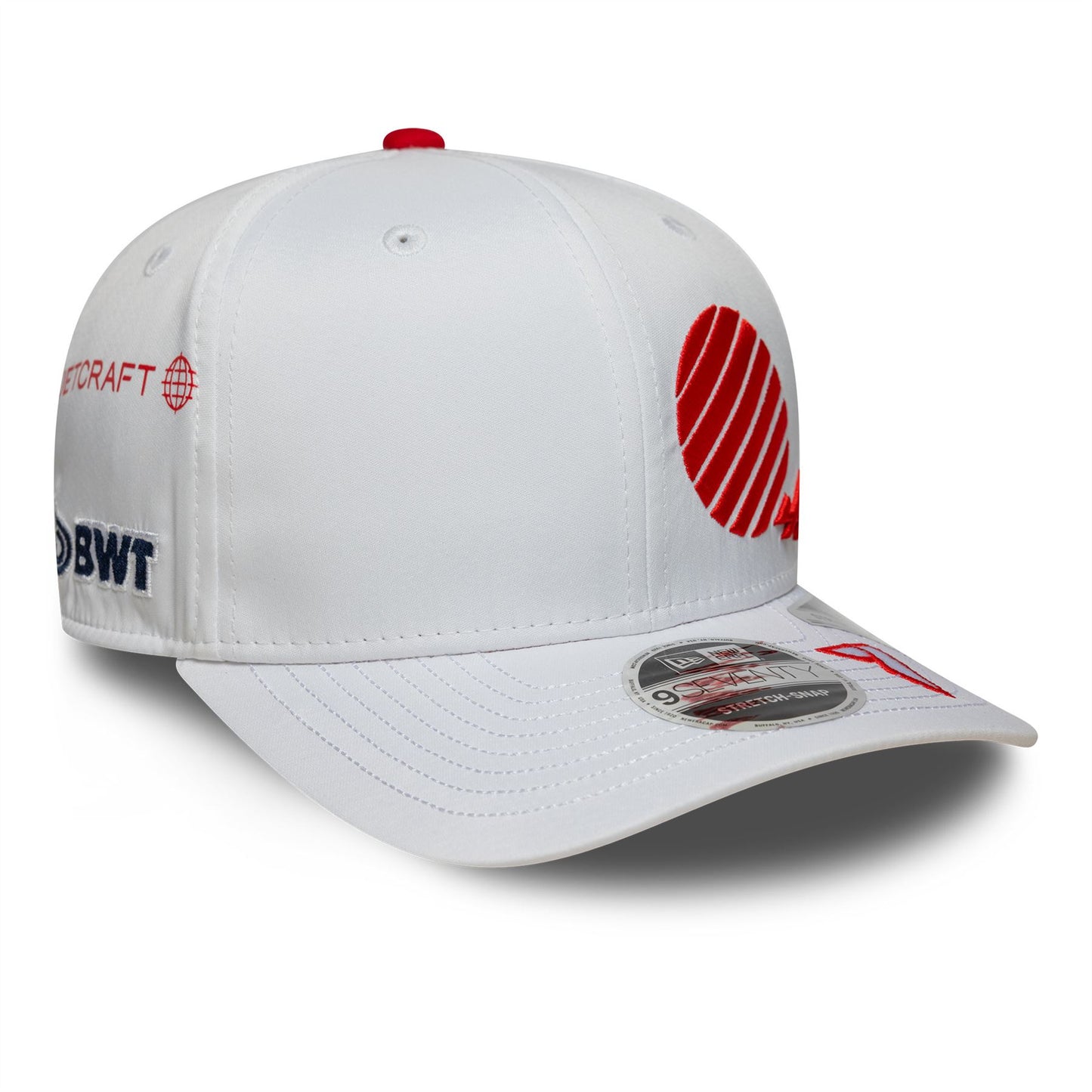 Alpine Racing Jack Doohan Japan Race Special White 9SEVENTY Stretch Snap Adjustable Cap