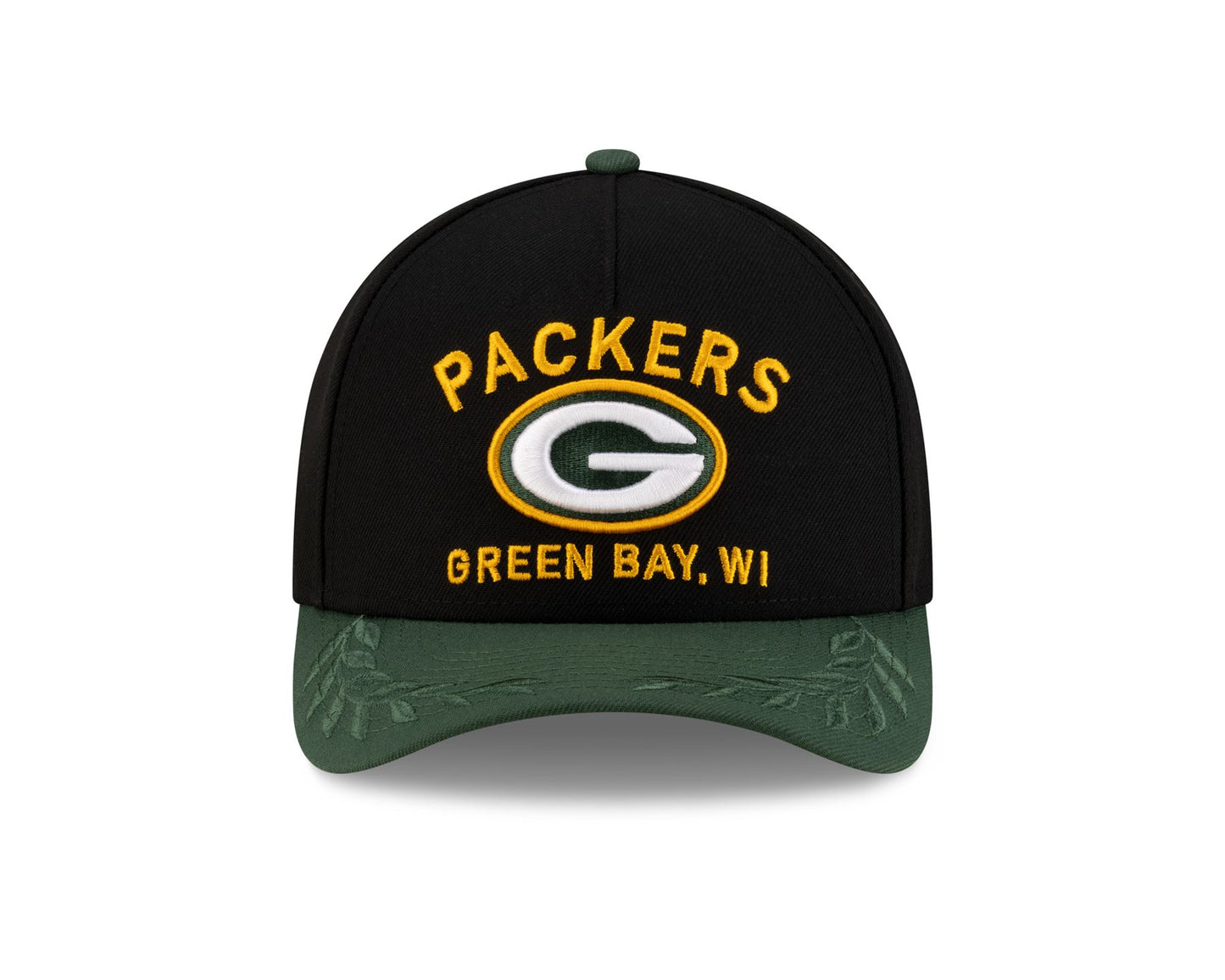 Green Bay Packers NFL Draft 9Forty Mid Crown A-Frame Adjustable Cap