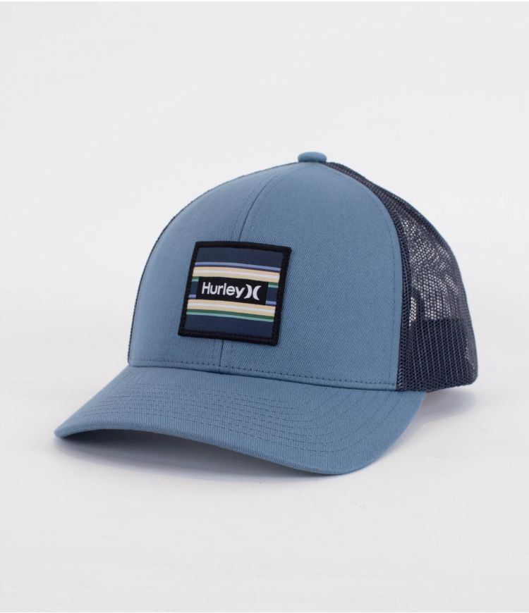 Hurley Seacliffe Mens Trucker Adjustable Cap Blue