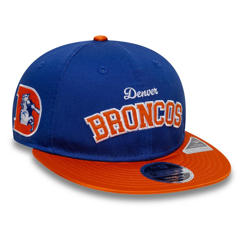 Denver Broncos NFL Historic Retro Crown 9Fifty Adjustable New Era Cap