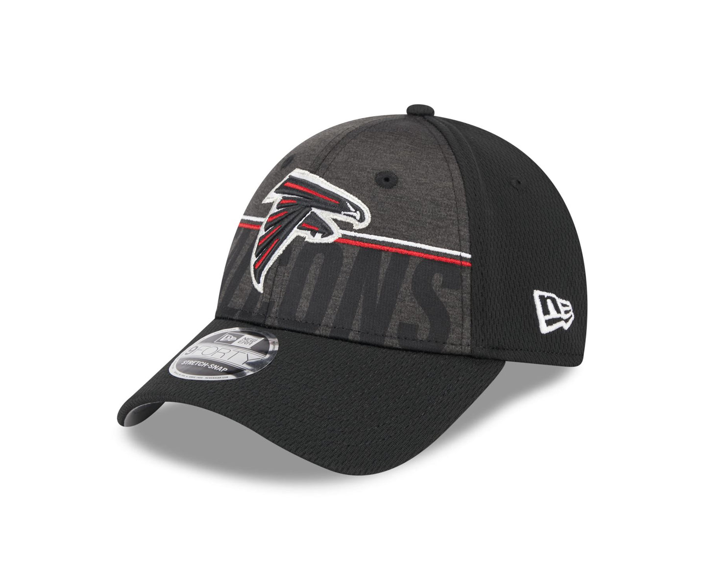 New Era Mens 940SS NFL Training Adjustable Cap ~ Atlanta Falcons Black