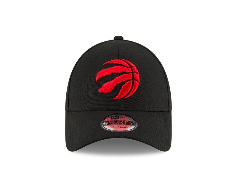 New Era 940 Adjustable League Cap ~ Toronto Raptors black red