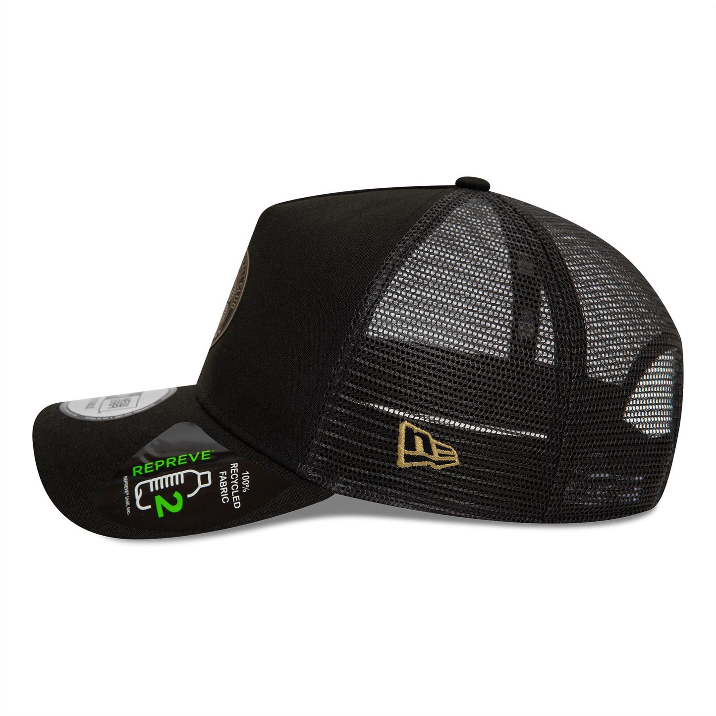 New Era Mens Repreve EF Trucker Cap ~ Celtic Football Club black