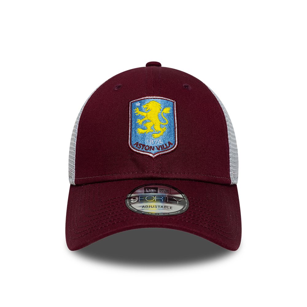 Aston Villa league 9Forty Adjustable Trucker Cap